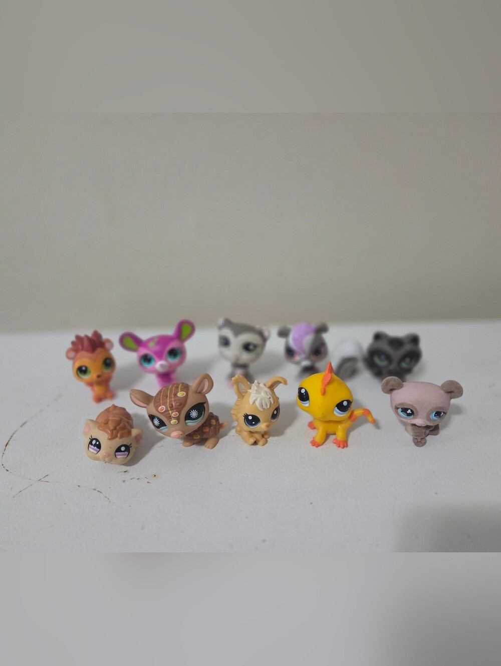 Littlest Pet Shop Assorted Small Pets Toys Set Of 10
